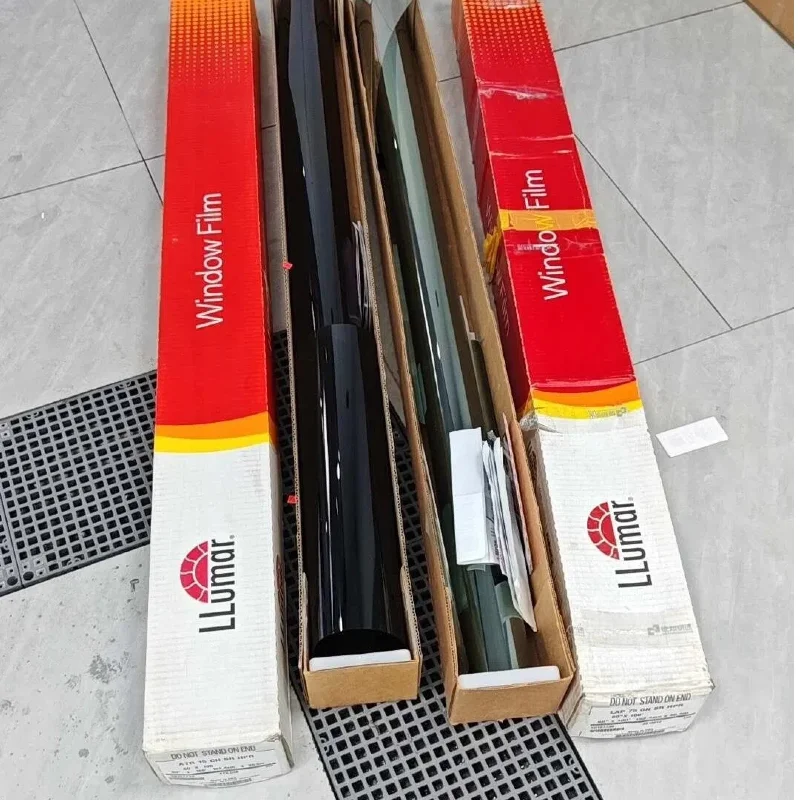 99% IRR 99% UV Llumar 5% VLT Nano Ceramic High Heat Rejection Film PET Anti Fading Signal Friendly Building Window Glass