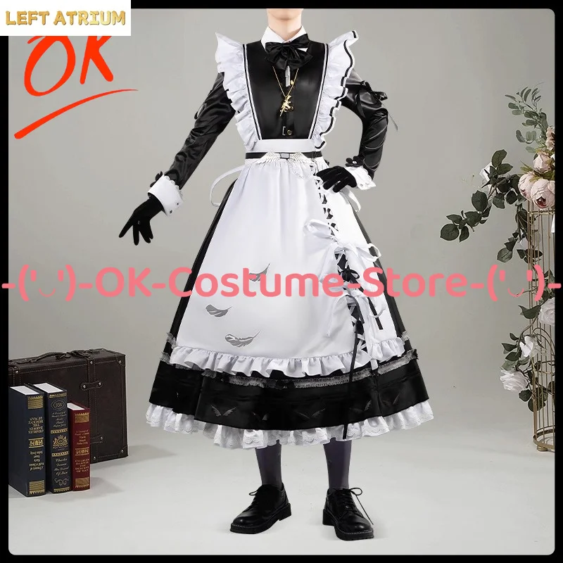 

[Customized Size] Virtual YouTuber Kanae Maid Cosplay Costume Anime Character New Outfit Halloween Carnival Party Uniform Suit