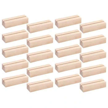 Houten displaybasis Sieraden Oorbellen Ketting Stands Houders Oorbelkaarten Houten basis Retail exposant Decoratie