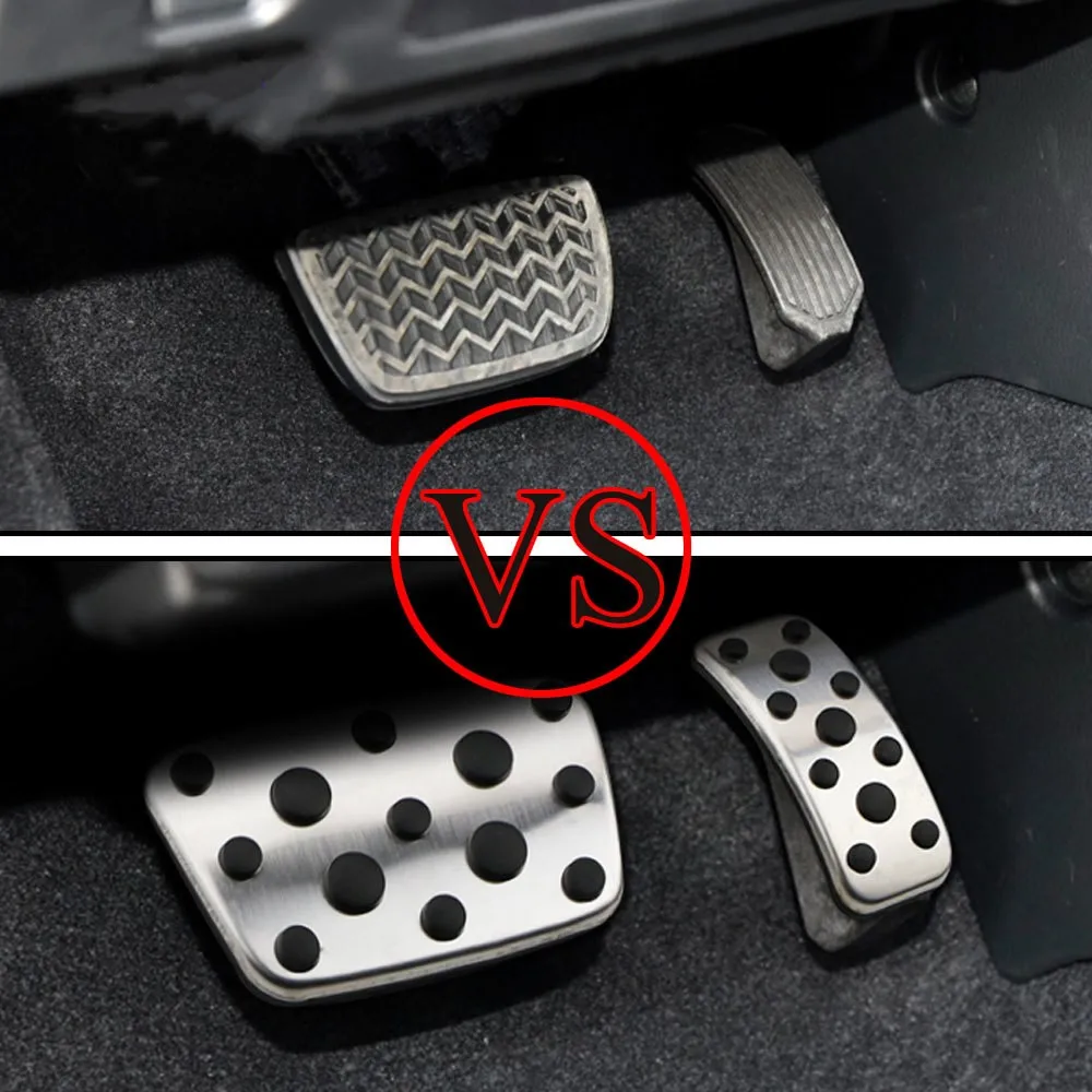 Car Pedals Gas Rest Pedal Cover for Toyota Camry 2012-2017 Fortuner Highlander 2008-2013 Land Cruiser 2004-2013 Accessories