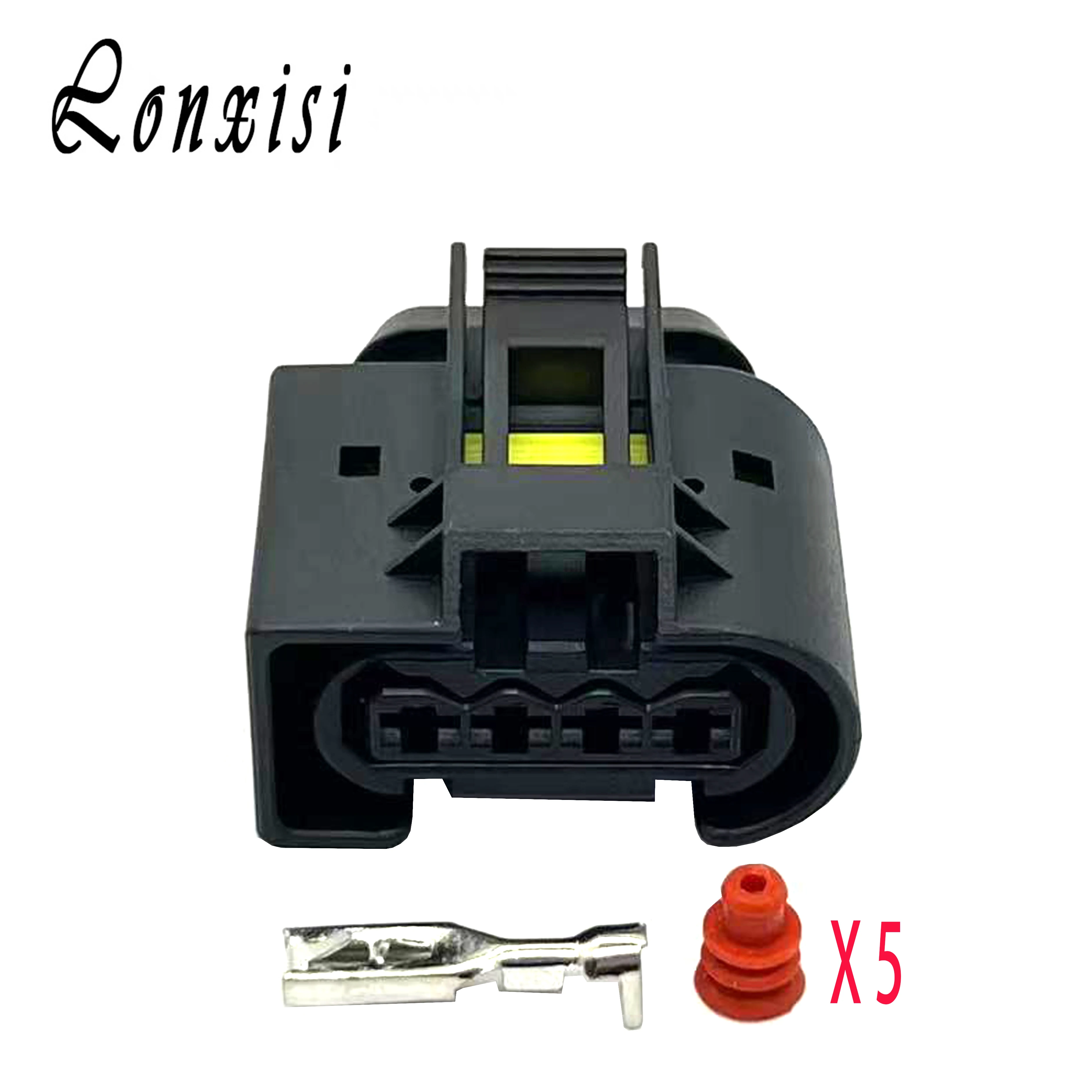 

1/5/10/20/50 Sets 4 Pin 50290698 2E0905229 Car Air Pump High Pressure Package Ignition Coil Electric Socket AC Assembly For Benz
