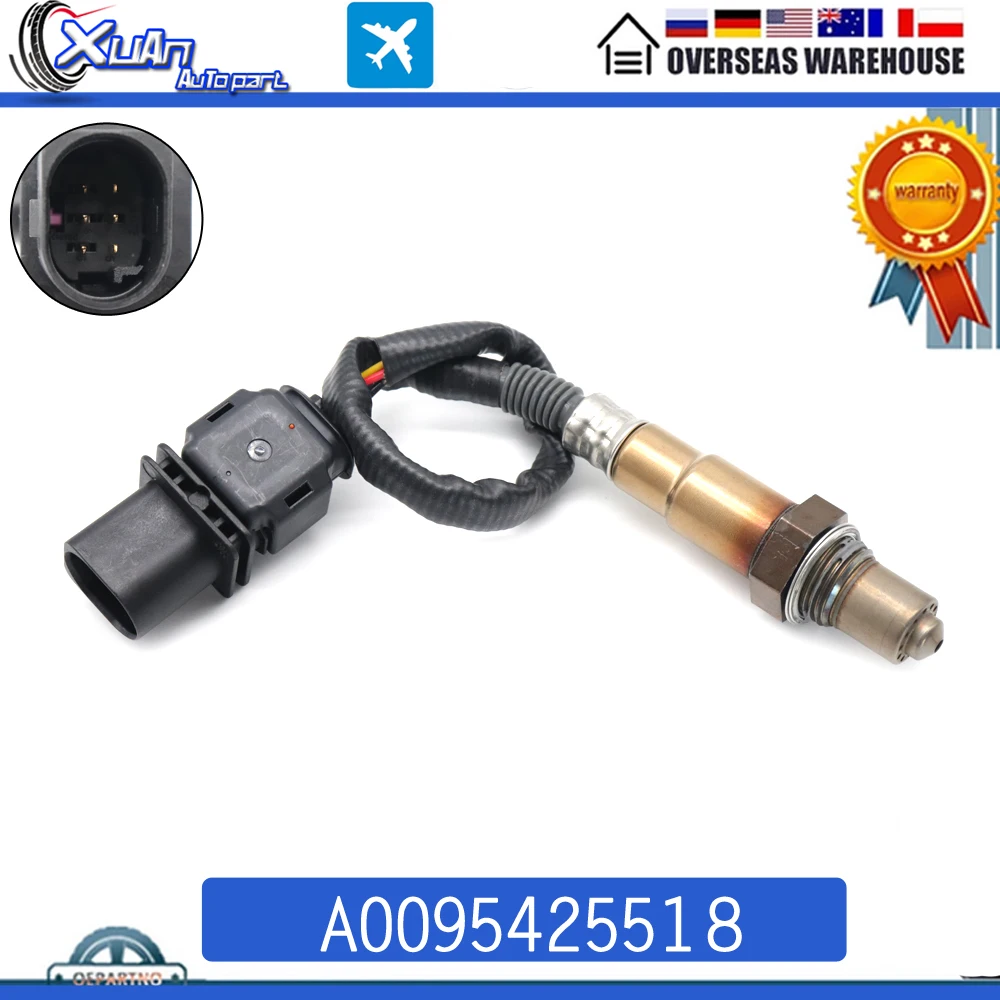 

A0095425518 0258017339 Upstream Front Car Air Fuel Ratio Lambda O2 Oxygen Sensor For Mercedes S GLK E M-Class W204 W212 C218