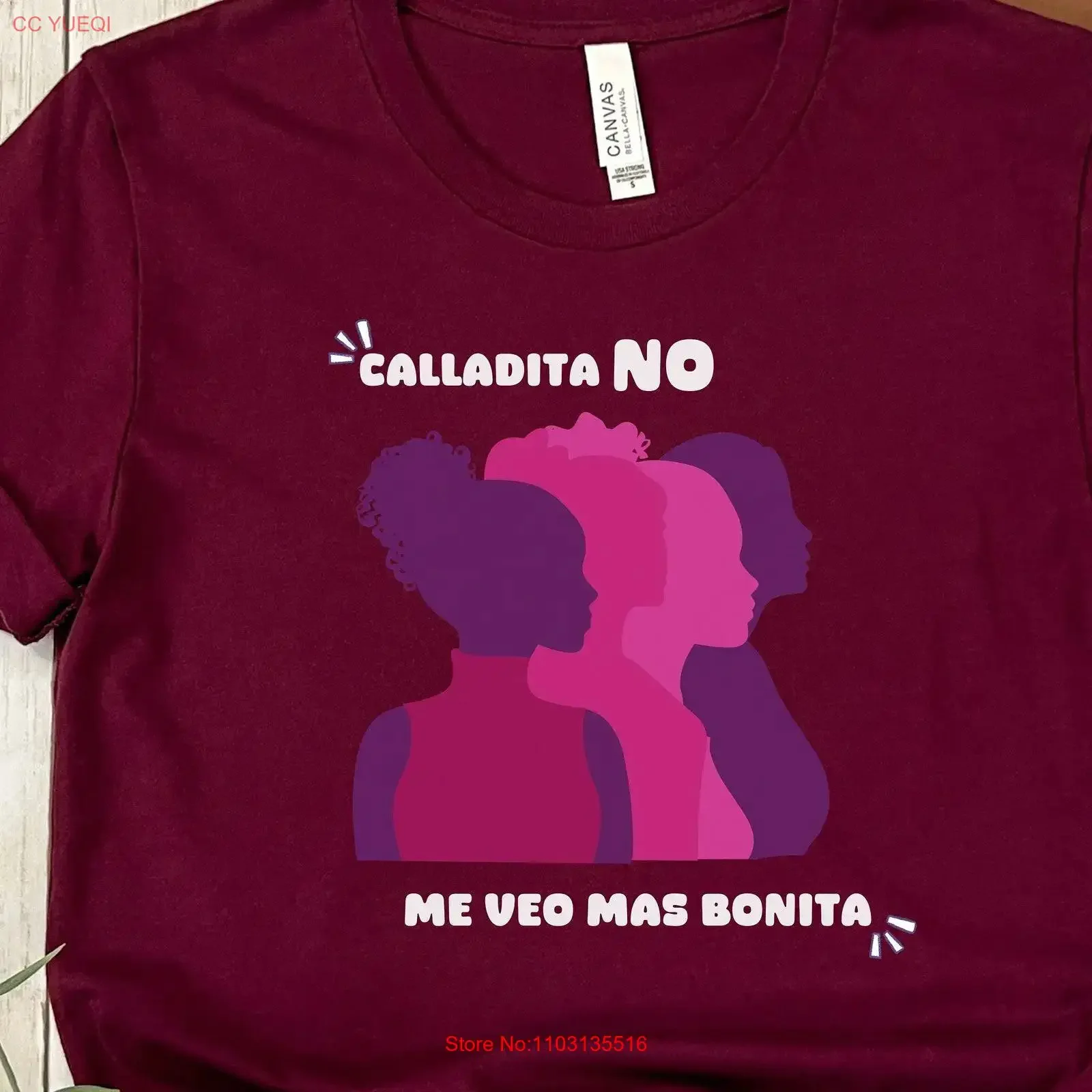 Футболка с надписью «Calladita No Me Veo Mas Bonita» на испанском языке, «Права женщин», подарок для женщин, «Сильные женщины», «Латинская сила», «Моё тело — моя собственная зона борьбы», «Решения».