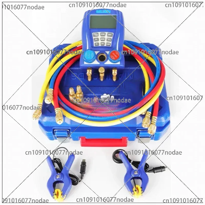 WK-6889 Refrigeration Pressure Gauge Digital Manifold Vacuum Temperature Meter-Conditioning