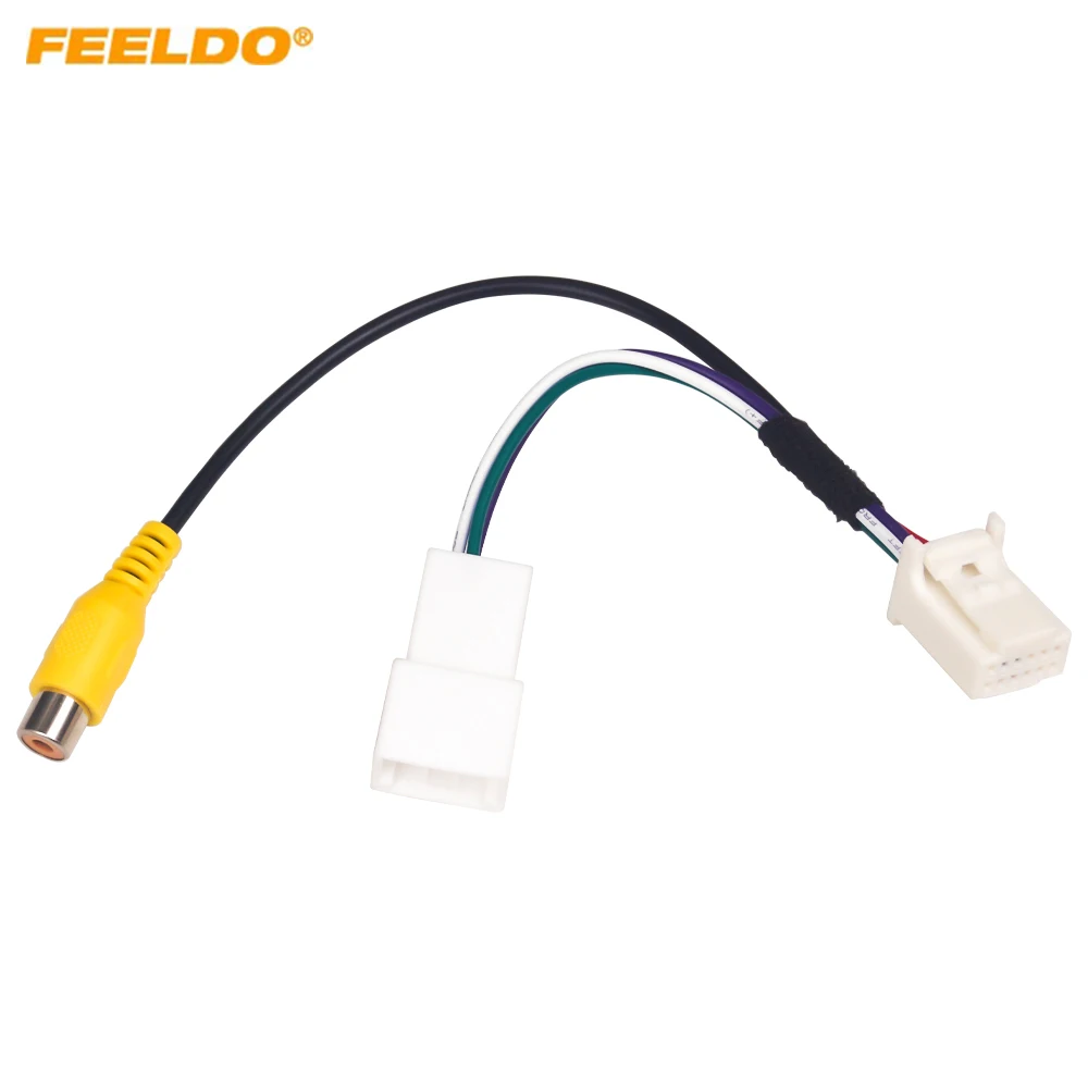 

5Pcs Car Parking Reverse Rear Camera Video Plug Converter Cable Adapter For Ruifeng S5 M5 Car MP5 Cable