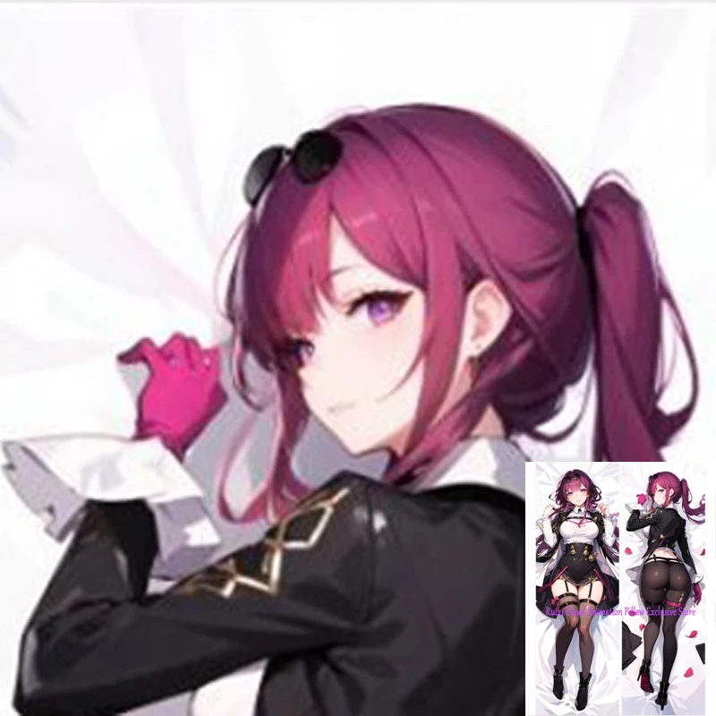 Dakimakura Anime Kafka طباعة على الوجهين بالحجم الطبيعي لعبة الجسم غطاء وسادة هدايا الفراش