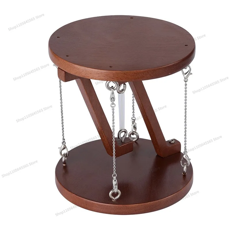 Suspended Storage Rack, Overall Structure, Wooden Model, Office Desk Decoration