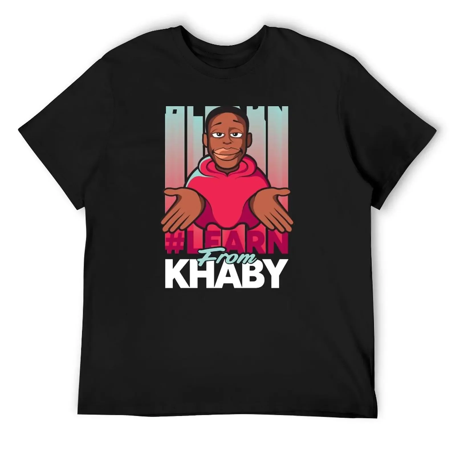 Khaby Lame Learn From Khaby Lame T-Shirt new edition boys whites custom t shirt men workout shirt