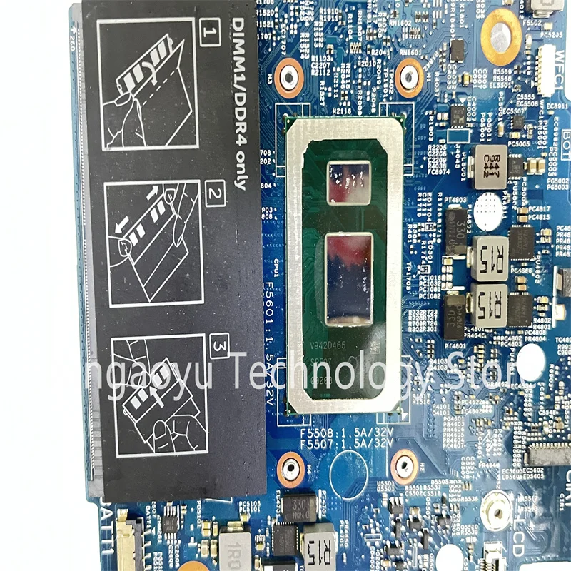 الأصلي 18831-1 ل Dell Latitude 3310 2-in-1 اللوحة الأم للكمبيوتر المحمول وحدة المعالجة المركزية: I5-8365U SRF9Z CN-06F026 06F026 6F026 اختبار موافق