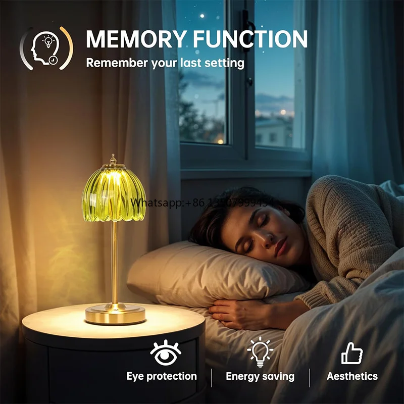 

New Arrive Touch Night Light Custom Wholesale Portable Cordless Indoor Bar Touch Swith Led Table Lamp
