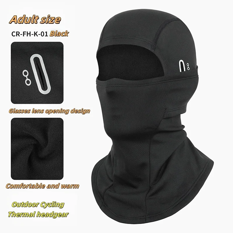 

Cycling Balaclava Mask Full Face Headwear Warm Winter Snow Cap Thermal Fleece Windproof Motorcycle Riding Neck Fishing Hiking