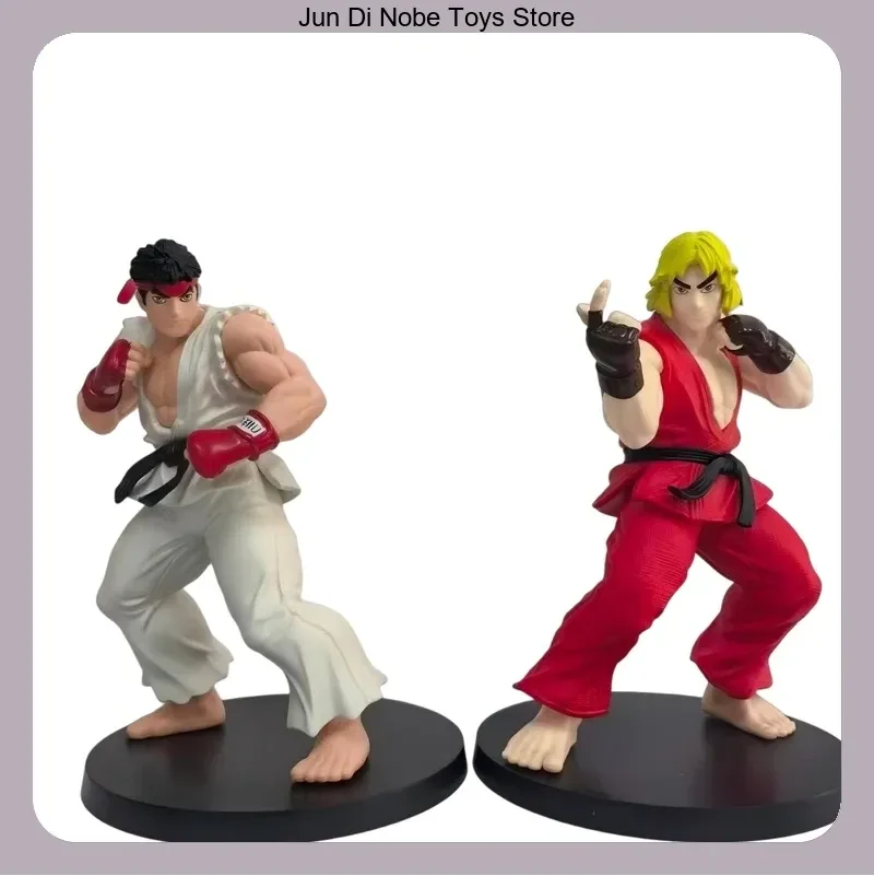

Ken & Ryu Street Fighter 17.5cm Anime Figure Statue Model, Desktop Decoration Gift for Fans
