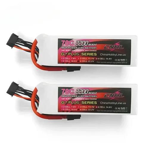 2 個 6S リポバッテリー 2200mAh 22.2V 70C XT60 プラグ付き RC 飛行機 Quadcopter ヘリコプター ドローン FPV カーボートレーシングホビー