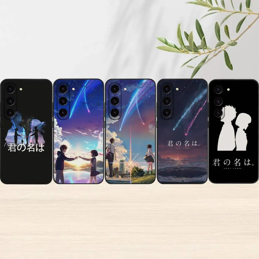 Your Name Japanese Phone Case For Samsung Galaxy S21 S22 S23 S24ULTRA S25ULTRA FE Ultra Plus5G A52S S26 Soft Cover