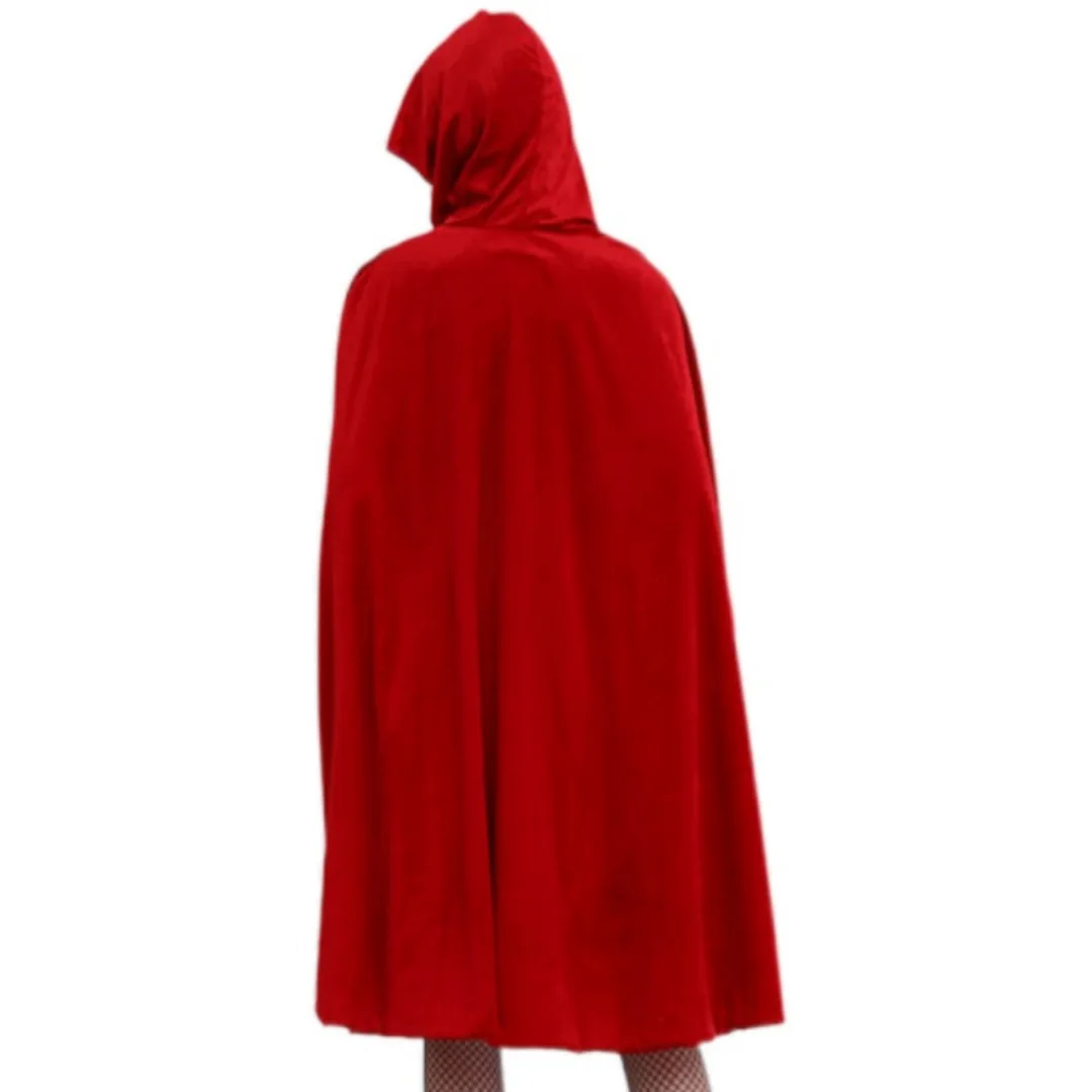 Adult Halloween Little Red Riding Hood Costume Christmas Cosplay Stage Role-playing Outfit Chinese Traditional Women's Clothing