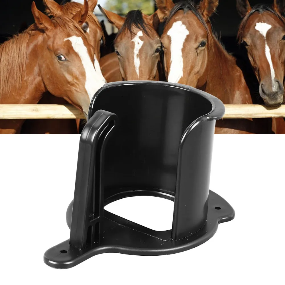 ABS Horse Bridle Rack Black Durable Bridle Bracket Multifunctional Not Easy To Bend Horse Bridle Bracket Stable Organization