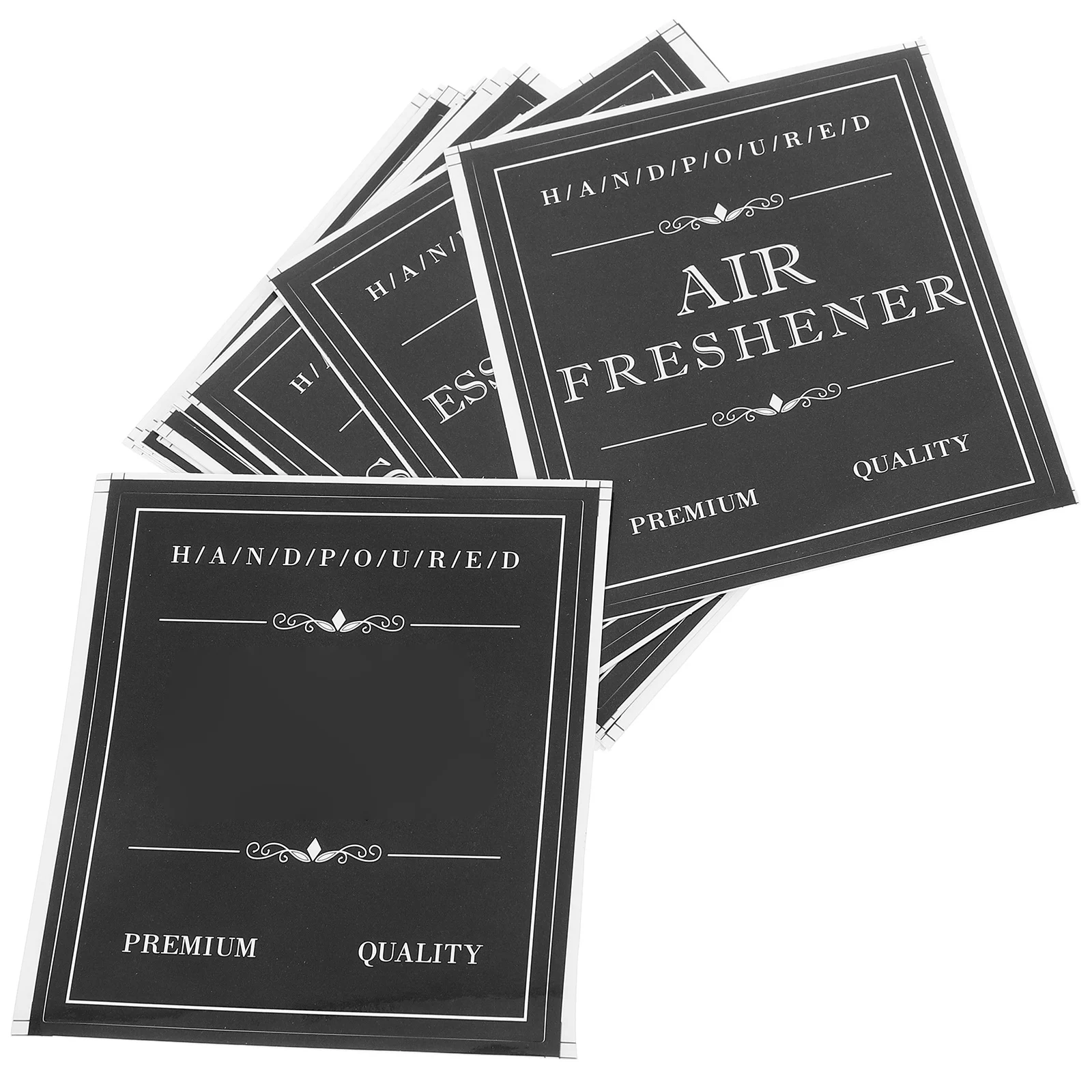 

3 Sets Waterproof Sticker Label Dispenser Body Wash Bottle Bathroom Copperplate Stickers