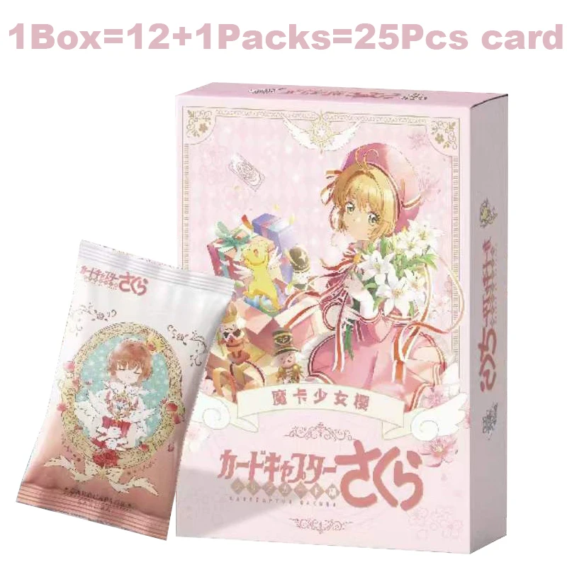 Oryginalna karta Captor Sakura Cardcaptor Anime rozdział rzadkie karty kolekcjonerskie Cosplay edycja Deluxe prezenty zabawki dla dzieci dla dzieci