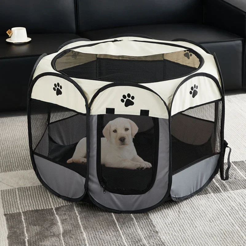 Pet Bed House For Dog Cat Outdoor Tent Indoor Playpen Puppy Breathable Portable Folding Suitable Summer Camping Pets Accessories