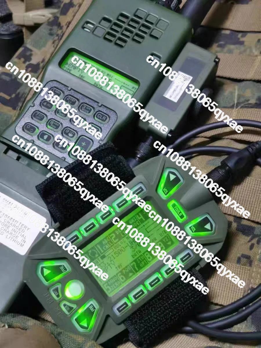 AN/PRC-152A Aluminum Alloy Shell UV Double-segment Walkie-talkie Radio KDU Splitter GPS Positioning