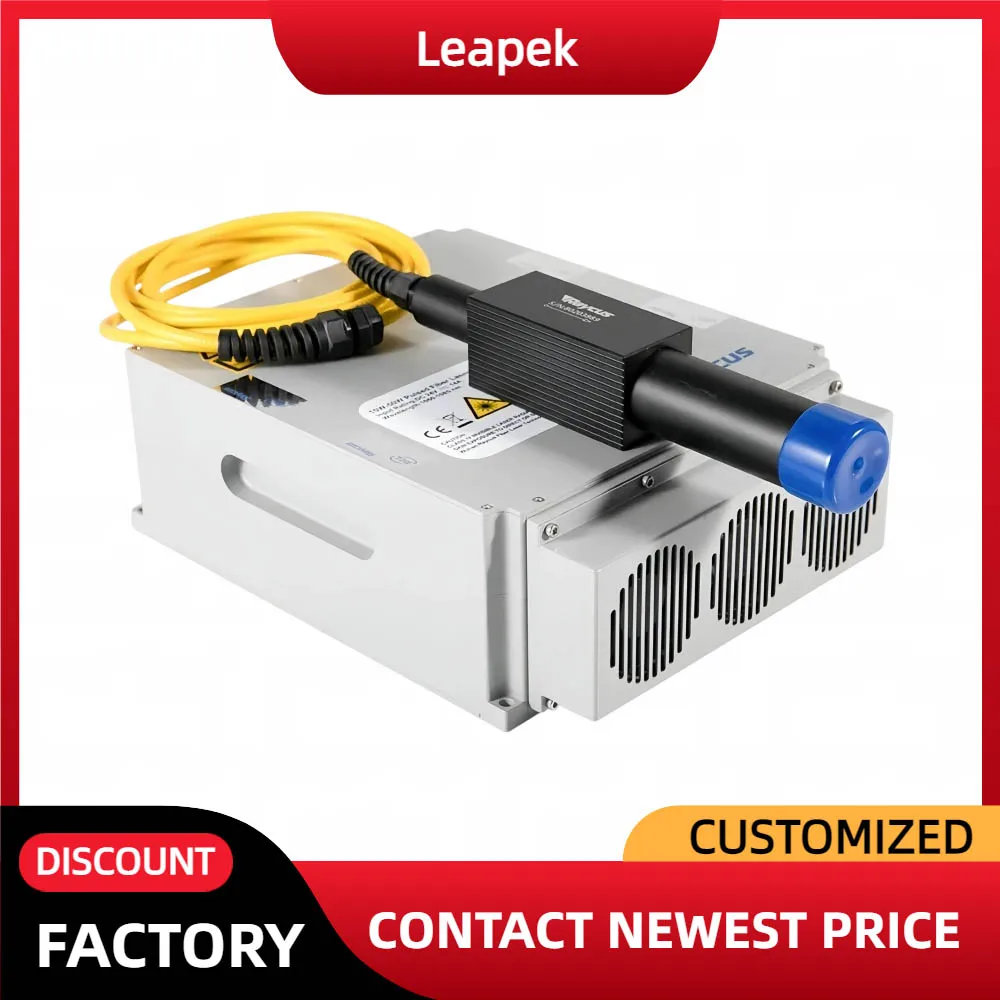 Gerador de laser Raycus 20W com lente de conector protetora de saída fonte de laser de fibra RFL-P20QE