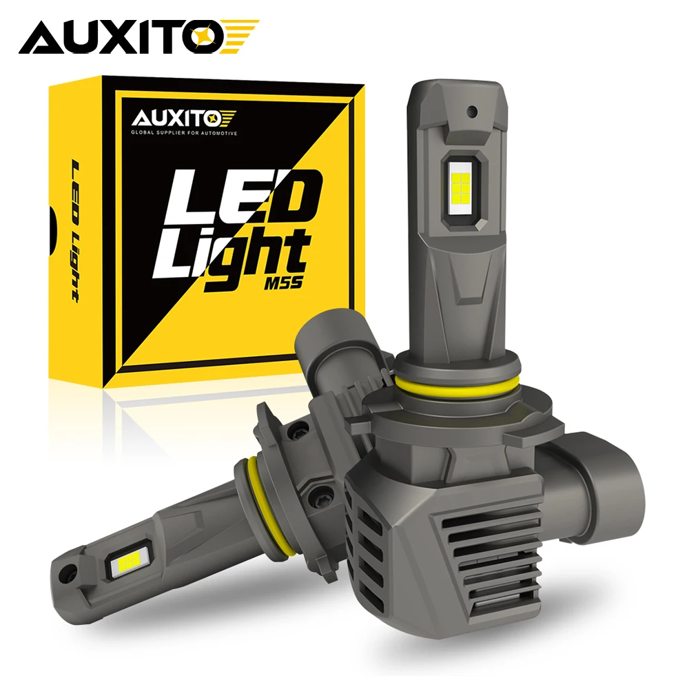 

AUXITO 2 шт. 9005 HB3 Светодиодные лампы для фар H7 9006 HB4 9012 HIR2 H8 H11 Светодиодная лампа с вентилятором Canbus без ошибок Автомобильные фары 22000LM