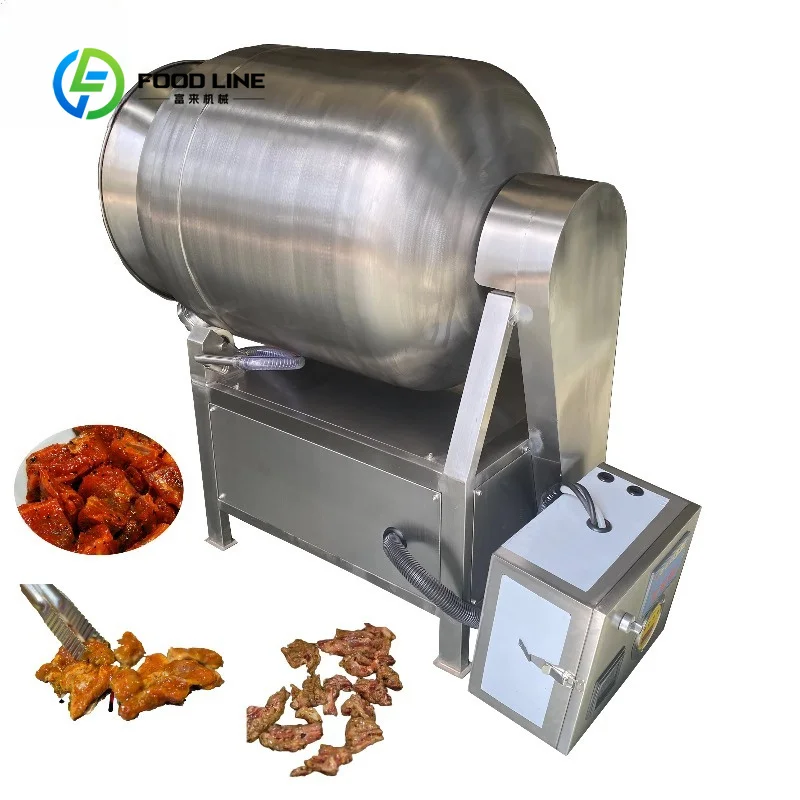 Custom vacuum roll kneading machine meat tenderizer professional stainless steel marinating equipment for meat product factory