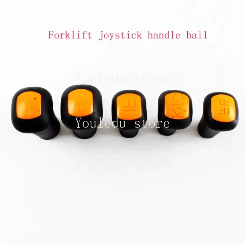 1set/5pcs Forklift Tilt Joystick Handball Lift/Lift Handle Head Shift Ball Handle Silk Tooth M10*1.5 Forklift Part