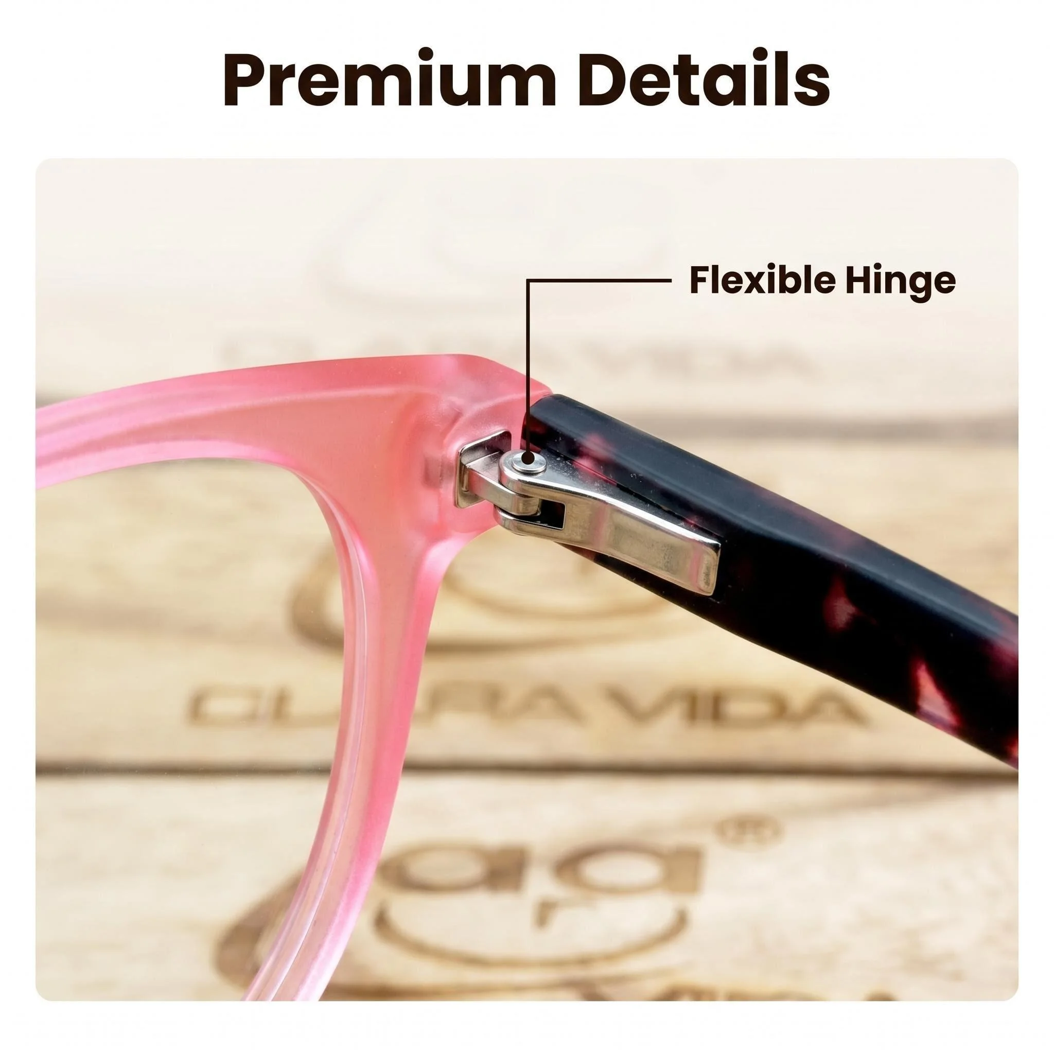 

Round Frame Pink Leopard Print Reading Glasses Women Spring Hinge Blue Light Blocking Reading Glasses Women For Office Reading