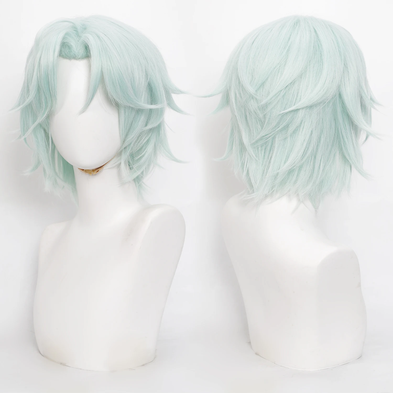 

Anime Wig Ifa Cosplay Wigs Genshin Game Role-Playing Wigs Synthetic Wig with Bangs Daily School Party Halloween Costume Party