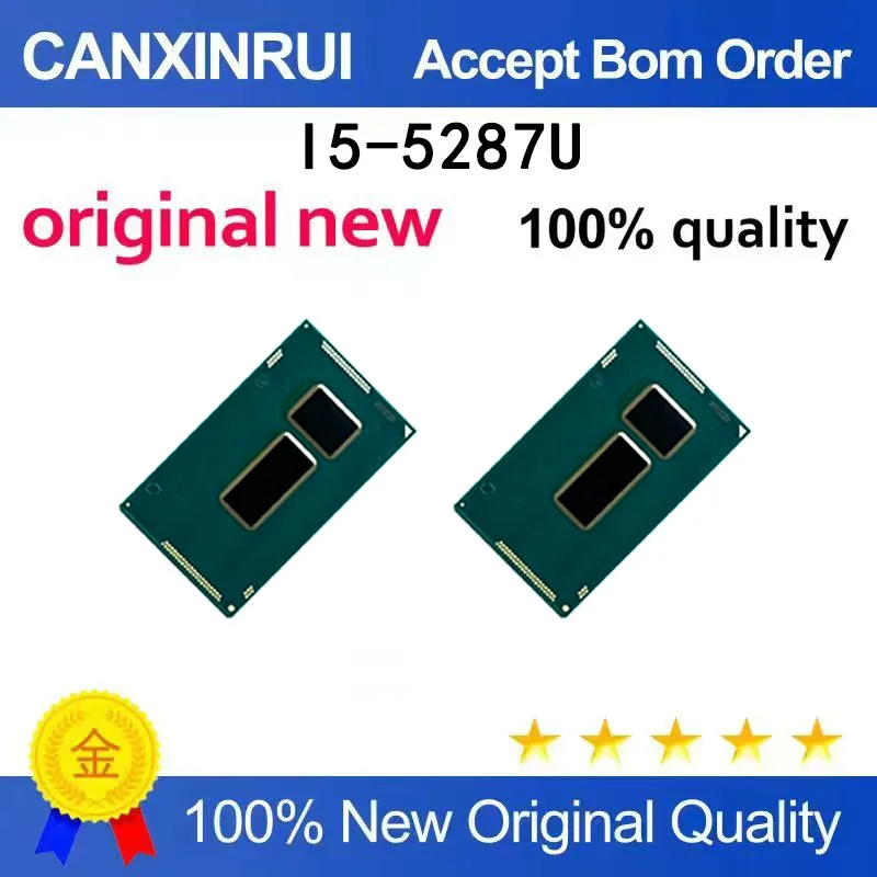 

(5pcs-100pcs)New upgraded laptop with user-friendly SR26H I5-5287U CPU BGA package