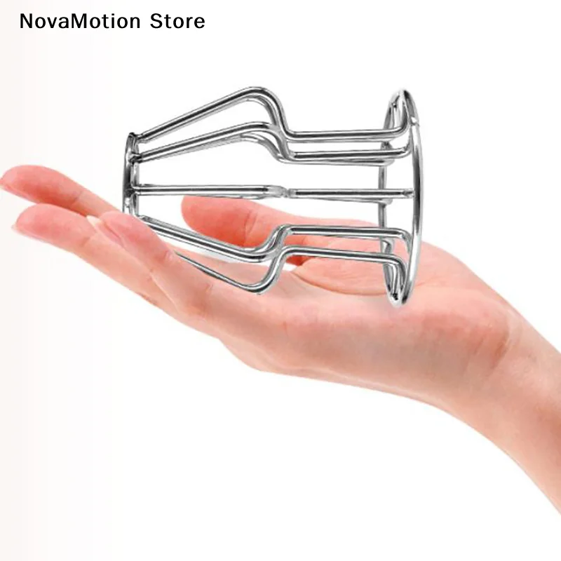 3 Sizes Metal Anal Plug Hollowed-out Anal Expansion Training Masturbator Vagina Speculum For Women Sex Toys Adult Men Butt Plug view 6