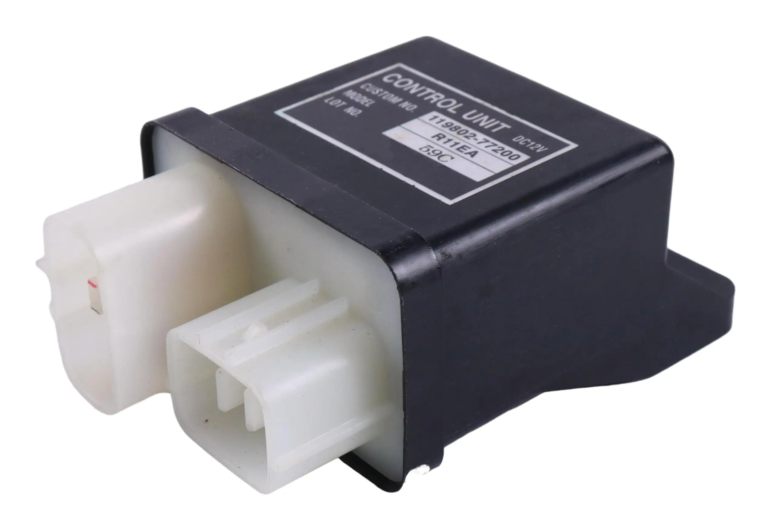 

XCWoOshop Safe Relay Compatible with Yanmar Control Unit Hitachi ZX-3 Excavator DC12V 119802-77200 11980277200