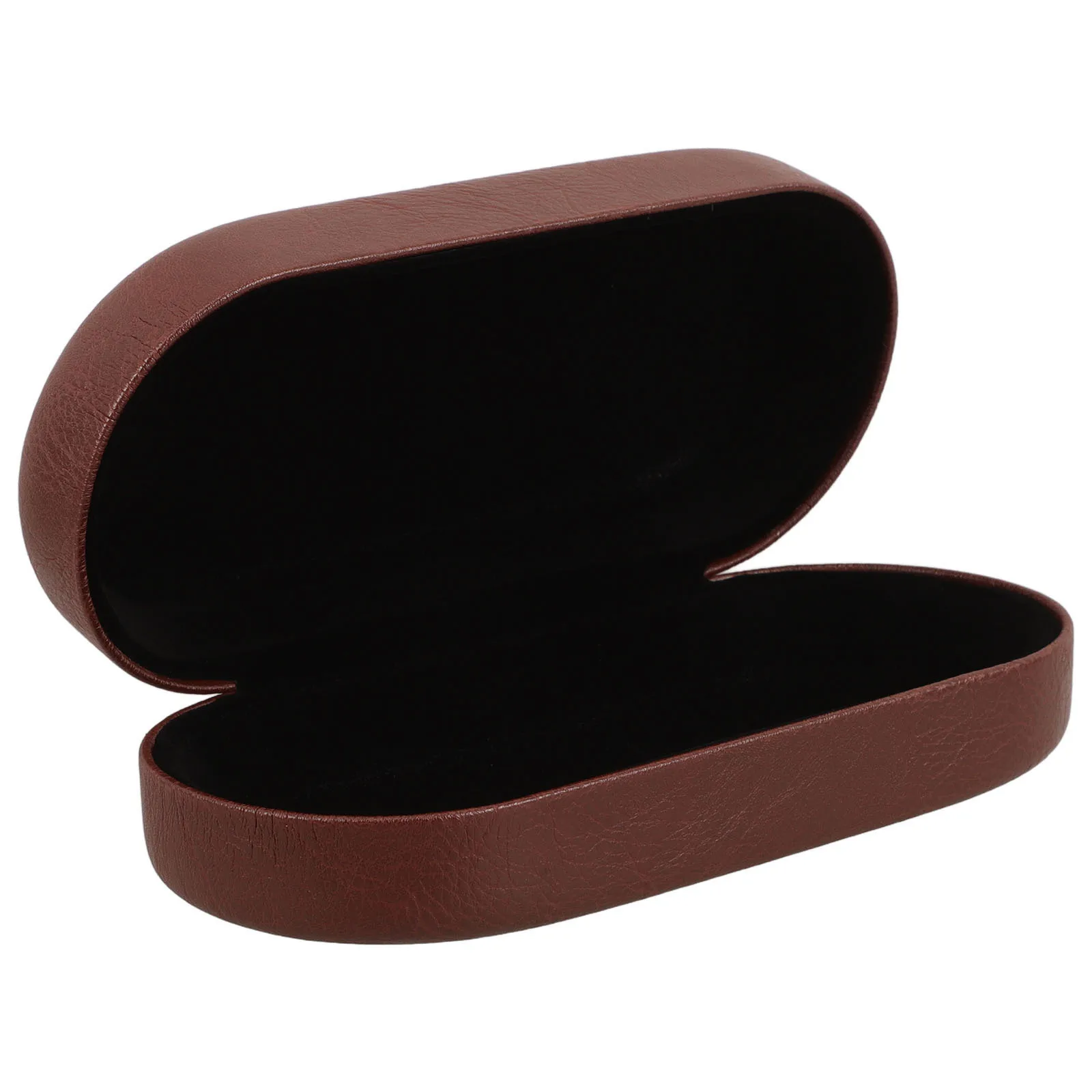 

Large Capacity Hard Shell Sunglasses Case Portable Protective Eyeglass Holder Travel Hiking Sunglasses Organizer Brown