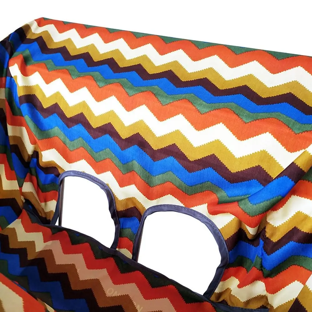 لوازم مقاومة للماء نمط موجة صاروخ الحيوان غطاء كرسي مرتفع وسادة حصيرة غطاء عربة الطفل غطاء عربة التسوق