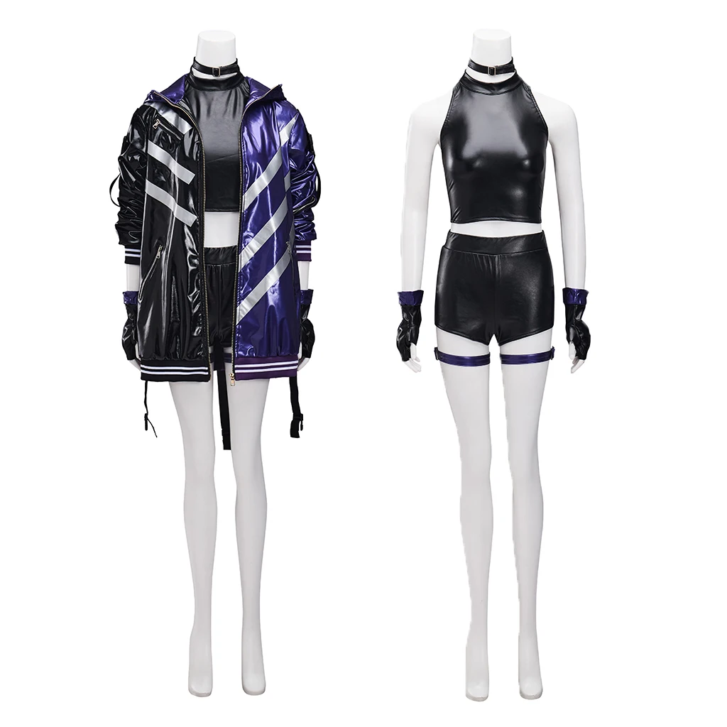 

Reina Cosplay Costume Women Fighting Suit Halloween Role Play Carnival Outfits
