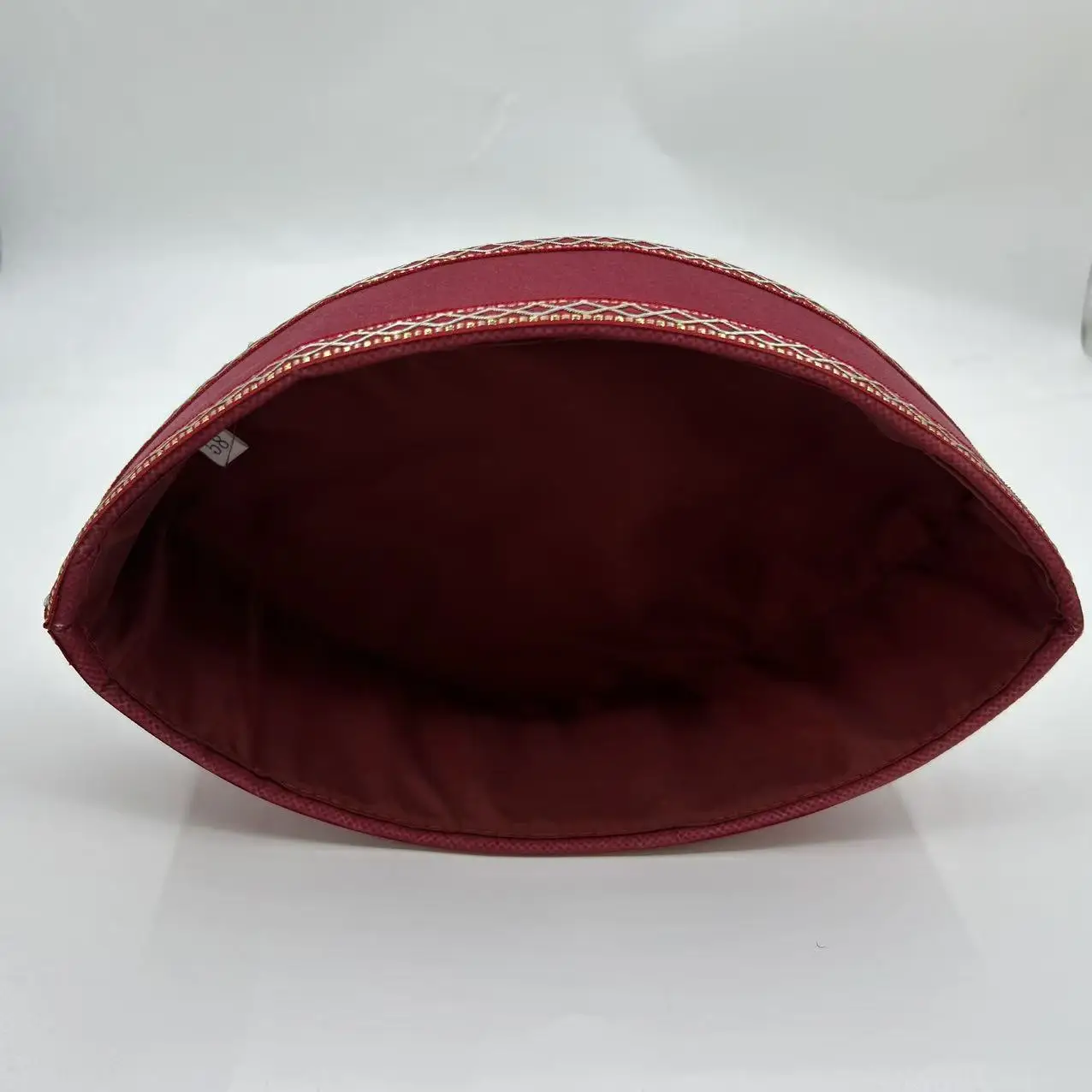 شحن مجاني قبعة قارب ماليزية قبعات إسلامية للرجال ملابس ضريبة تركيا قطن كيبا إسلامي كوفي أحمر للحفلات توبي 03619