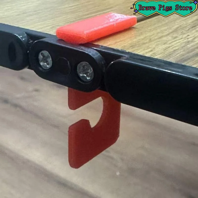 1/2Pcs Hooks For Roll-up Camping Tables Designed For Hanging Trash Bags Various Camping Gear Multiple Hooks Together Convenienc