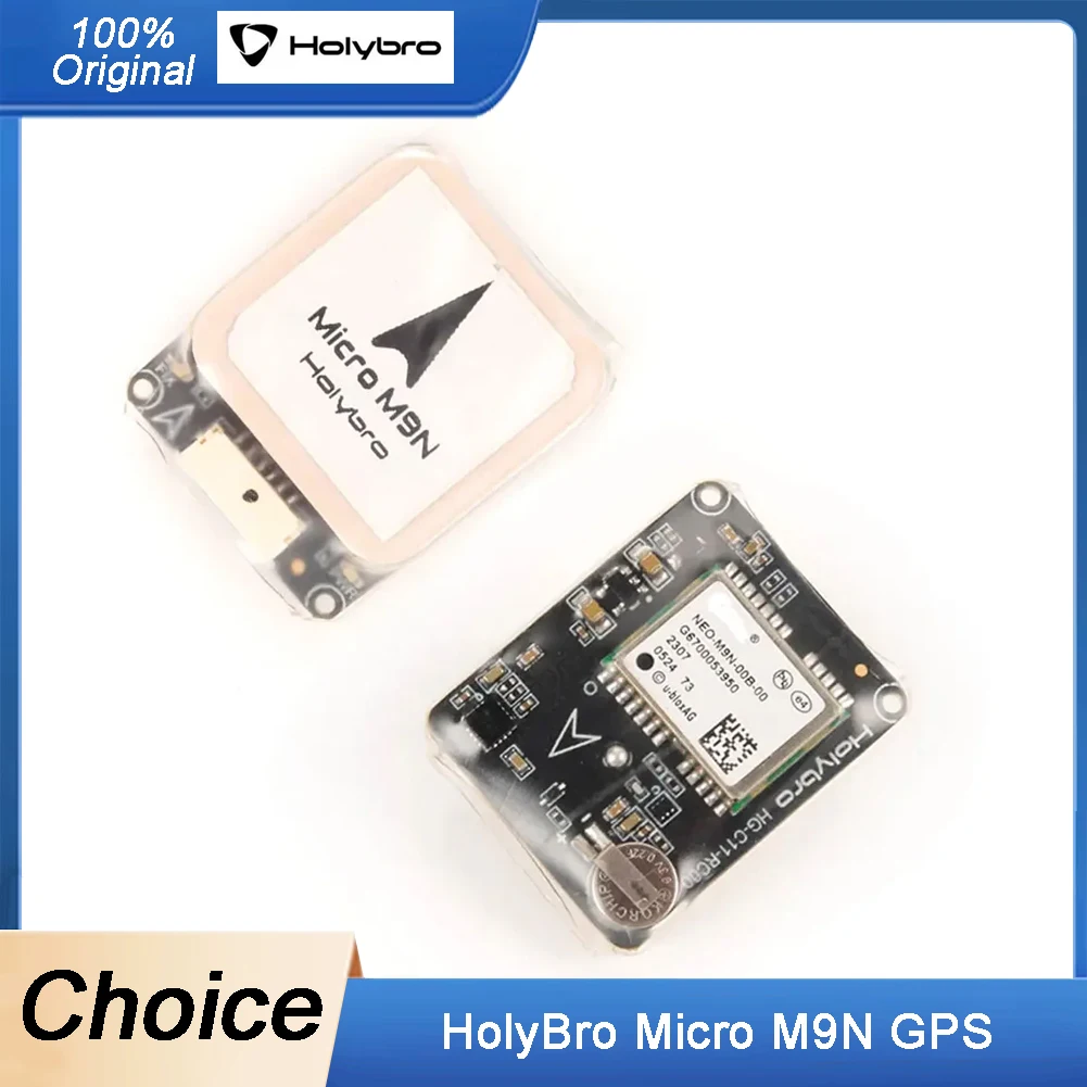 

GPS-модуль Holybro Micro M9N с цифровым компасом IST8310, керамическая патч-антенна 32x26 мм для FPV, пульт дистанционного управления Airp 1