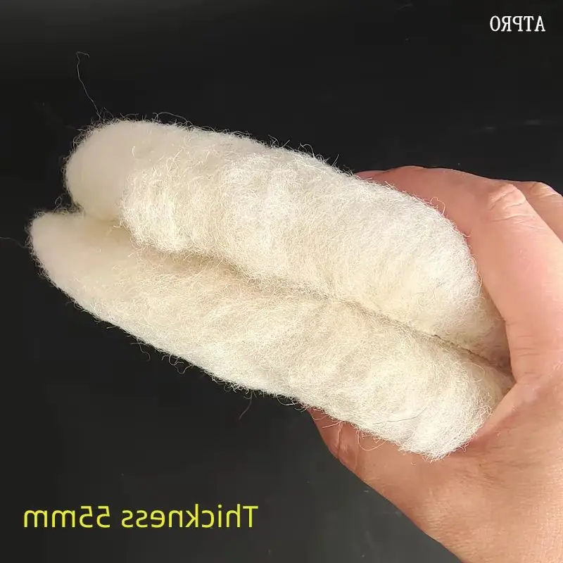 

3M33279 Double-sided Wool Ball Stone Polishing Wax Ball 9 "White Fine Wool Wheel Car Beauty Polishing Disc