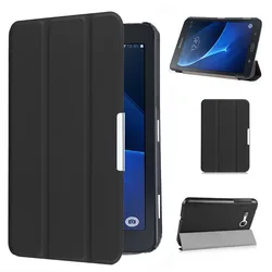 Flip Tablet Case For Samsung Galaxy Tab A A6 7.0'' (2016) T285 Funda PU Leather Smart Cover For SM-T280 SM-T285 Folio Capa