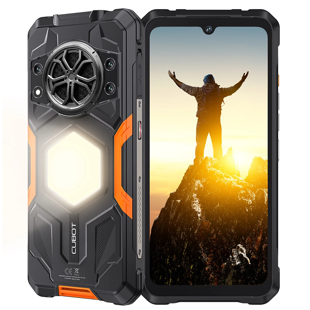 Cubot Smartphone robuste Android 15, batterie 15300 mAh, kingkong power 5, cran 6,88