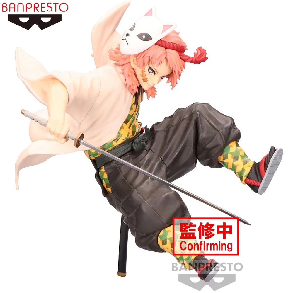 [In Stock] Original Banpresto Vibration Stars Demon Slayer: Kimetsu No Yaiba Sabito 13Cm Action Figure Collectible Model