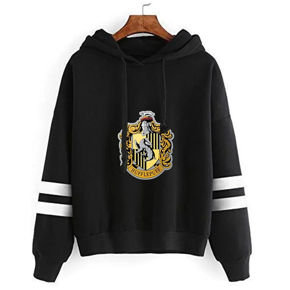 2024 NEW Hot Sale 5 Styles Harri Series Black Collection Magic Four Academy Hoodie for Unisex Casual Sweatshirt Hooded Tops