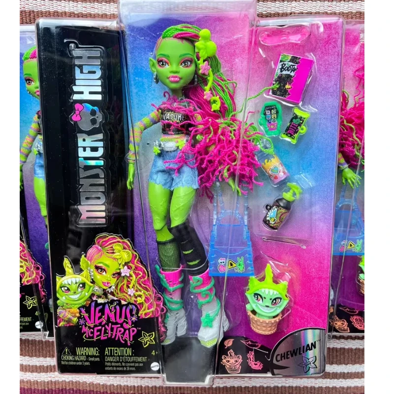 Spot Monster High School Venus Doll Venus Doll Figura móvil coleccionable Adorno creativo Regalo de vacaciones de alto costo