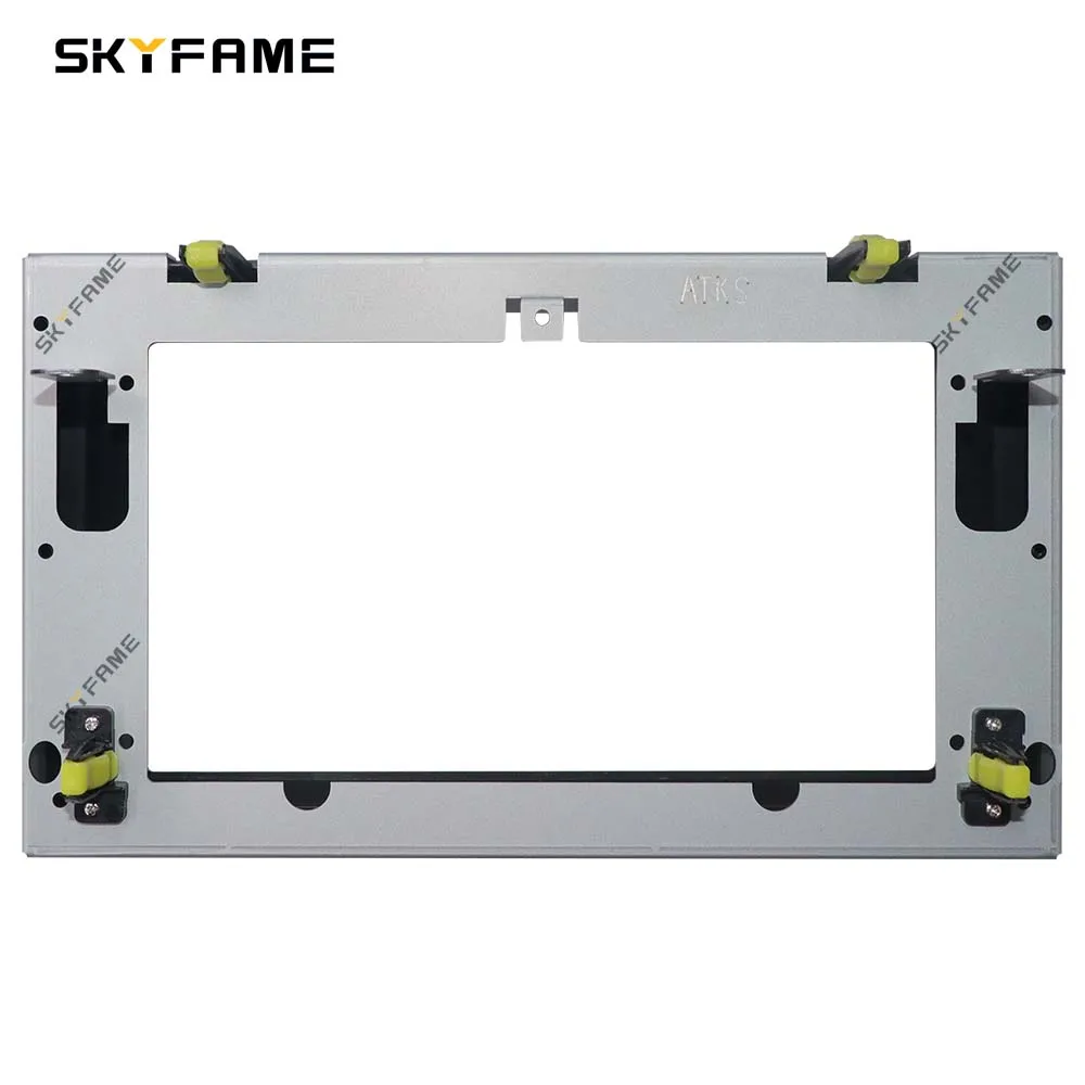 SKYFAME Car Frame Fascia Adapter Canbus Box Decoder Android Radio Dash Fitting Panel Kit For Benz Actros