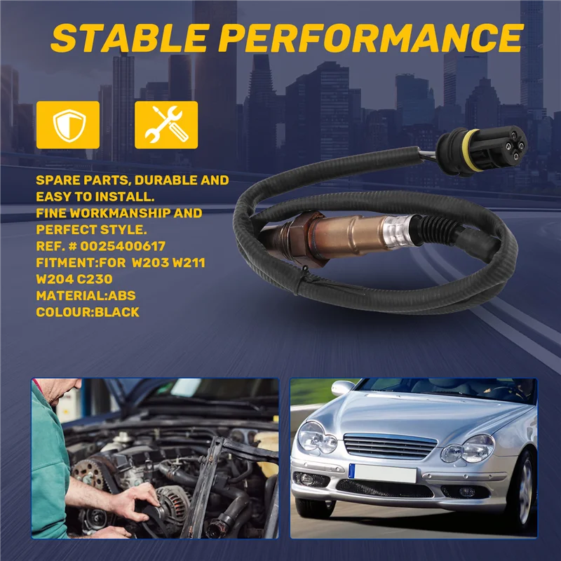 Sensor de oxígeno O2 de relación aire-combustible para Mercedes W203 W211 W204 CLK C180 C230 E200