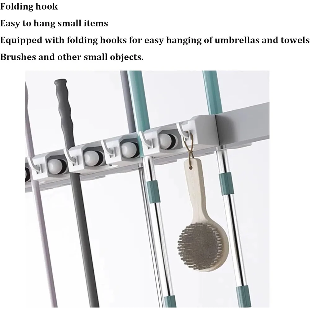 حامل ممسحة أرضية - عربة تنظيف تجارية للتخزين والتنظيم