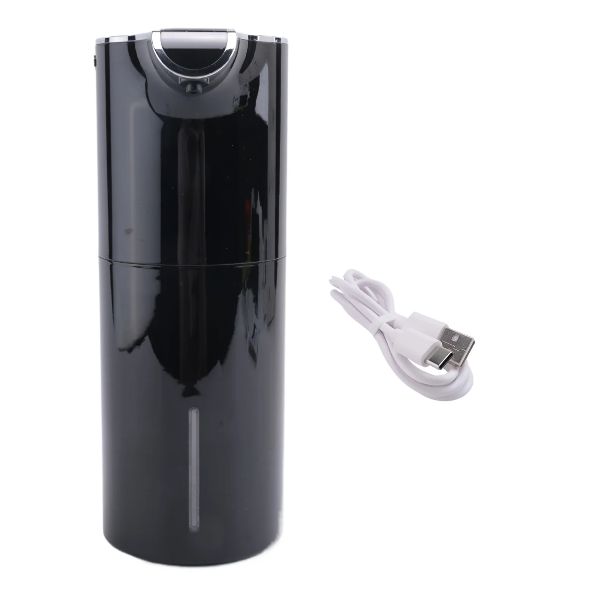 

Soap Dispenser Automatic - Touchless USB Rechargeable Electric Foam Soap Dispenser Adjustable Waterproof 450 ML Black