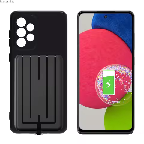 10000mAh battery charger case For Samsung Galaxy A12 A22 A32 A42 A52 A52S A72 A82 A33 A53 A73 A23 5G 4G Magnetic power bank Case